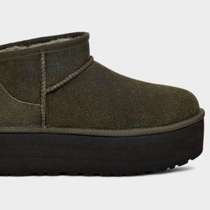 Uggs Ultra Mini Platform - Forest Green